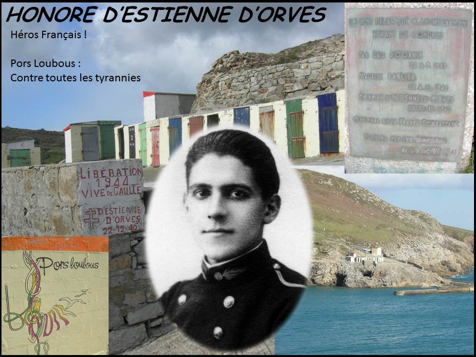 HONORE D'ESTIENNE D'ORVES- PORS LOUBOUS- PETIT-DIEULOIS