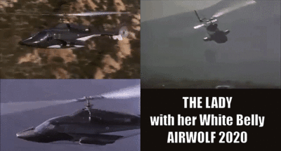 THE LADY WITE BELLY AIRWOLF DIEULOIS 2020