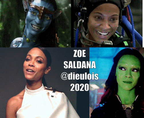 Zoe Saldana DIEULOIS