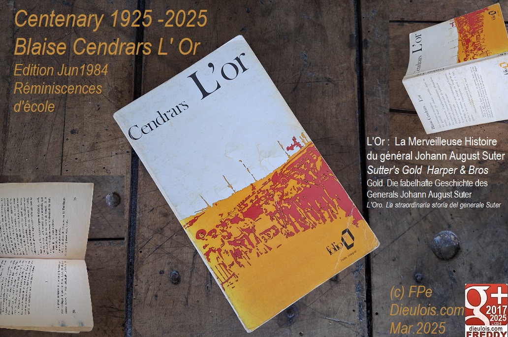 BLAISE CENDRARS dieulois