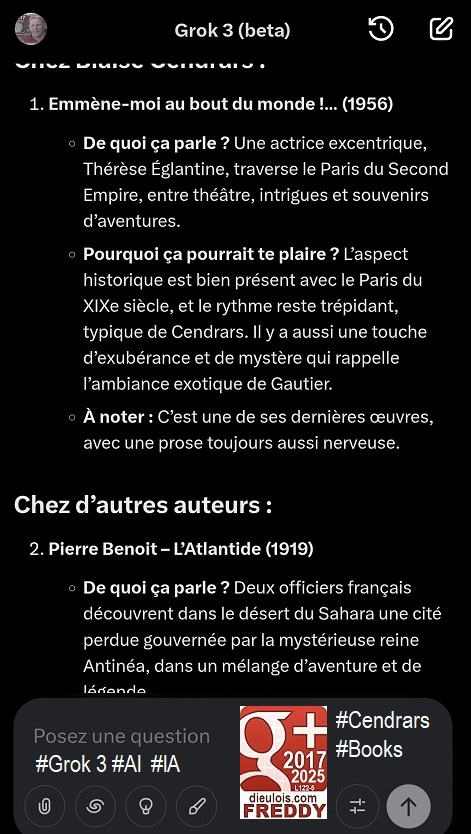 BLAISE CENDRARS dieulois