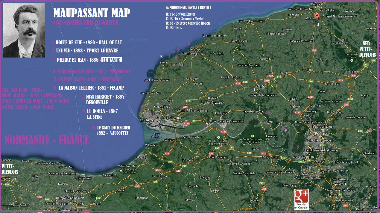MAUPASSANT guy normandy DIEULOIS