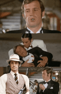 jean paul belmondo alain delon  DIEULOIS