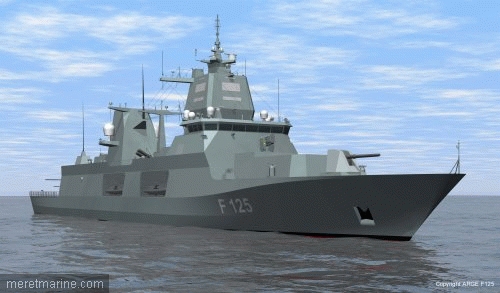 GERMAN F125 FRIGATE DIEULOIS