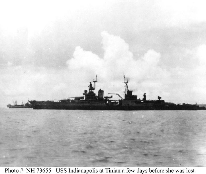 SINKING OF USS INDIANAPOLIS1945