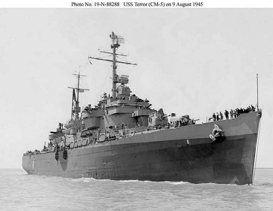 Battle of OKINAWA: May 1945 USS TERROR
