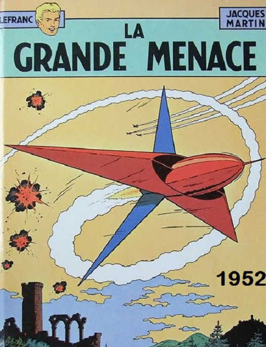 LEFRANC la grande menace 1952 casterman