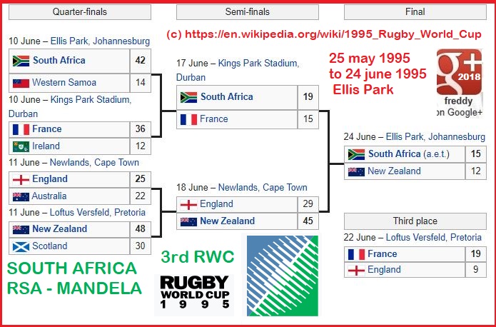 rugby worldcup RWC 1995 dieulois