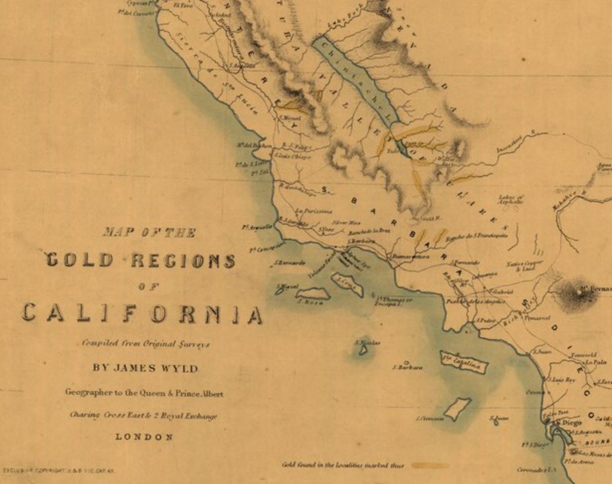 CALIFORNIA GOLD RUSH 1848 PETIT-DIEULOIS