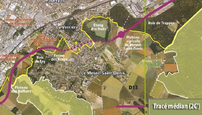 projet extension A12 Paris Ouest