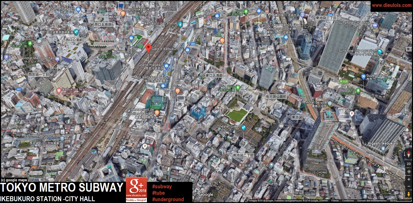 Tokyo metro::PLAN & MAP & CARTE 