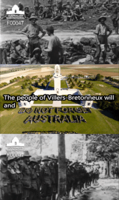 villers bretonneux 2nd BATTLE ANZAC 25april1918 DIEULOIS